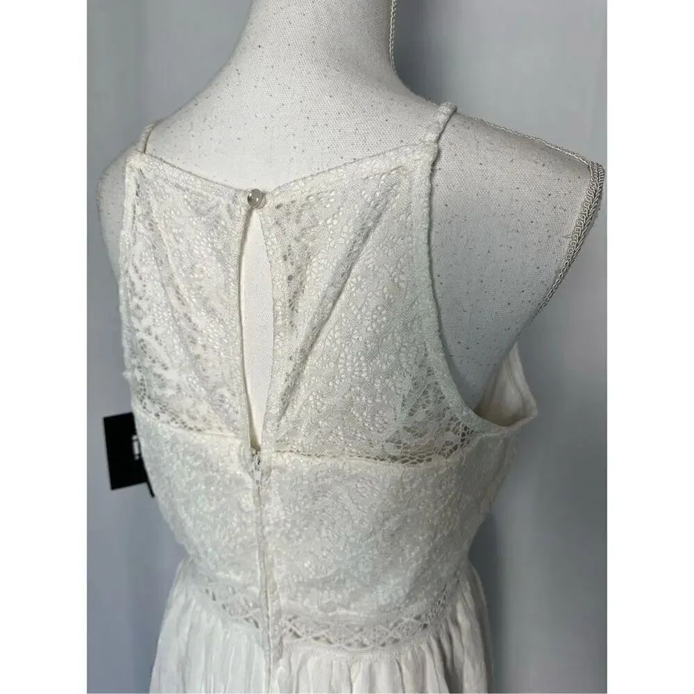 IZ Byer White Lace High Low Dress - Picture 5 of 12